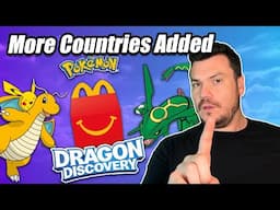 Pokemon News! A New Country Gets The McDonalds Pokemon Cards, Plus New Pokemon Figures!