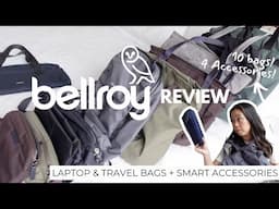 BELLROY REVIEW & COMPARISON | 10 Work / Travel Backpacks & Tote Bags, 4 Accessories | 16" Device