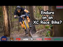 POV: You Ride an XC bike at an Enduro Race... Mt Cotton - Fox Superflow - Elite Podium!