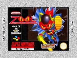 Zool: Ninja of the "Nth" Dimension - DE87 LPs - The Toy World (Super Nintendo)