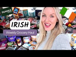 Irish Grocery Haul | Family of 4 | Price and Meal Plan