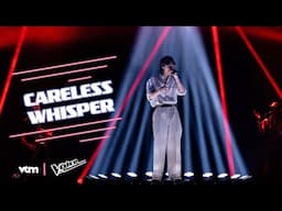 Lucas - ‘Careless Whisper’ | Finale | The Voice van Vlaanderen | VTM