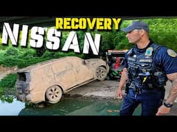 Stolen SUV Found in Shallow Creek! Recovering a 2019 Nissan Armada in Chattanooga