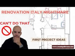 #003 Assessing Renovation Options I have At My Grandmother’s House in Italy | Renovation In Abruzzo