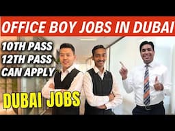 Office Boy Jobs In Dubai 2025 Apply Now