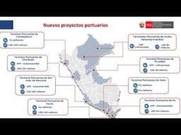 Perú: Nuevas inversiones en Puertos⚓️🛳🇵🇪🌎