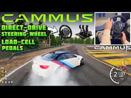 First Time Drifting CAMMUS Wheel & Pedals On CarX!