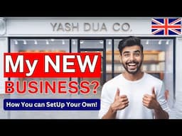 How to Start a Business, Shop, or Food Stall in UK as an International Student | Step-by-Step Guide!