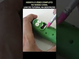 FIZ O PICKLE RICK DE RICK & MORTY #diy #shorts #rickandmorty