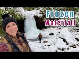 Silent Hiking: Solo Winter Hike to Grotto Falls (Great Smoky Mountains)