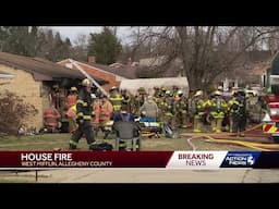 House fire in West Mifflin, Allegheny County