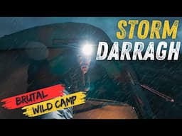 STORM DARRAGH | A BRUTAL Summit Wild Camp in the Hilleberg Soulo Black Label Tent