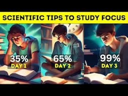 🔥TOP Secret Tips to Study Focus💯🎯| Scientific Study Tips #topperstudytips