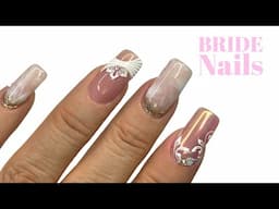 Diseño de uñas novias ♥ Deko Uñas - Bride Nail art