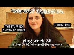 Candle Studio Vlog Week 36 | Small Business Vlog