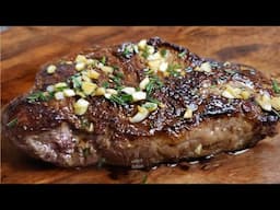 🔴 New York Steak |Corte de Carne en Sarten💥Fácil y Rico-El sabor latino