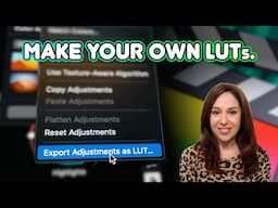 Make Your Own LUTs for Final Cut Pro | Pixelmator Pro Tutorial