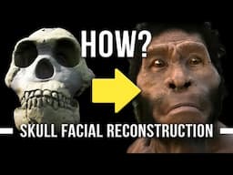 Reconstructing the Face of a Prehistoric Human - Homo naledi | Gerasimov's Technique