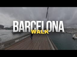 Exploring Barcelona: A Scenic Walk from Rambla de Mar to Plaça de Catalunya