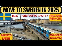 Sweden Work Visa 2025 | How to Get a Job in Sweden | Move to Europe Easily | Dream Canada