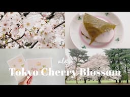 TOKYO SAKURA VLOG // hunting for cherry blossoms and enjoying spring desserts