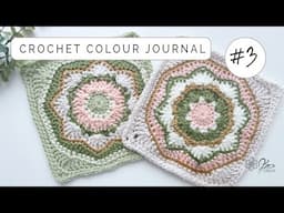 Crochet Colour Journal #3: Soft Pastel Inspiration & Yarn Quantity Tricks