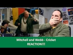 American Reacts to Mitchell and Webb - Cricket REACTION