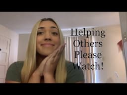 Vlog 47// Helping Others