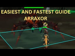 OSRS Araxxor Guide | EASIEST AND FASTEST GUIDE