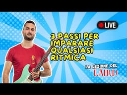 3 PASSI per imparare a suonare qualsiasi RITMICA | Lezioni di chitarra LLDL 1