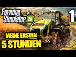 Ich baue einen Bauernhof in Farming Simulator 25