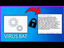 How To OBFUSCATE A .bat File! (Educational Purposes ONLY!)