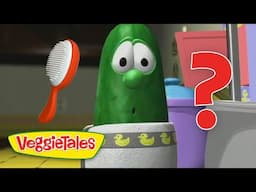 Oh, Where Is My Hairbrush?! 🛀 | Silly Songs with Larry Karaoke | VeggieTales