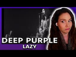 First time reaction to: Deep Purple - Lazy (Live 1972) I Artist Reacts I