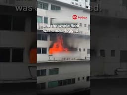 2 die from injuries after fire breaks out at Kaki Bukit industrial building