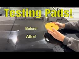 This Horrible Clear Coat Damage Removed In Minutes Using These New Pads!!!