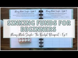 SINKING FUNDS FOR BEGINNERS | HOW TO SET UP SINKING FUNDS | SAVINGS CHALLENGES | HOW TO BUDGET