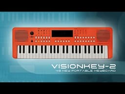 VISIONKEY-2 49 Key Portable Keyboard | Gear4music Keys