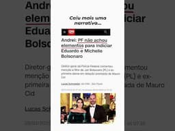 Caiu mais uma narrativaI: PF não achou elementos para indiciar Eduardo e Michelle Bolsonaro ⚠️