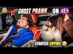 SCARY GHOST PRANK ON HER😱| SHE STARTED CRYING😭