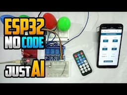 ESP32 Home Automation with AI - No Code Required