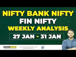 NIFTY PREDICTION TOMORROW| 27 JAN - 31JAN | BANK NIFTY PREDICTION| NIFTY LIVE TRADING | NIFTY WEEKLY