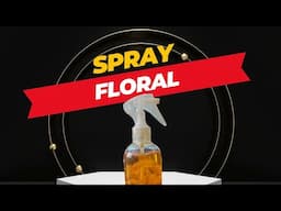 ¿Te gusta el aromas a flores? 🌹🌸🌺 ¡Prepará este delicioso Spray de ambientes floral! 💪🏻✨👏