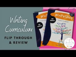 WRITESHOP I FLIP THROUGH AND REVIEW | Middle and High School Homeschool Writing Curriculum