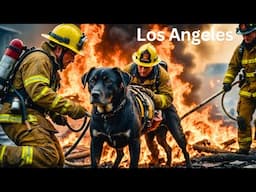 Hollywood Hills Fire Threatens Homes | California Fire | Los Angeles