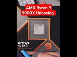 AMD Ryzen 9 9900X Unboxing! 🔥