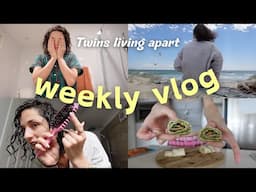 spend the week with us! *Summer beach days, Apartment living, Kmart haul, new curly hair routine