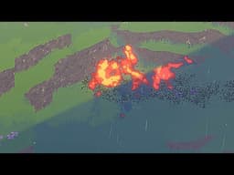 Fire/Rain/Grass Interaction System