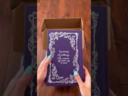 Fall Of Ruin And Wrath Unboxing 💜  #owlcrate #bookbox