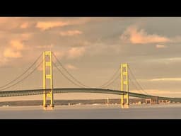 Mackinac Bridge view Project Tour~~ she turned out stunning!